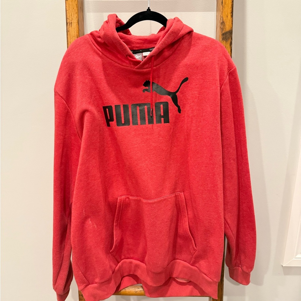 PUMA Men's Classic Red Hoodie